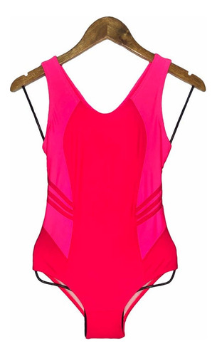 Gl-28 Enterizo Fit Niña Color Fucsia