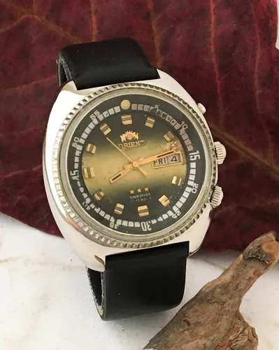 comprar Relógio Automático 46mm King Diver O Trator Da Orient Japan