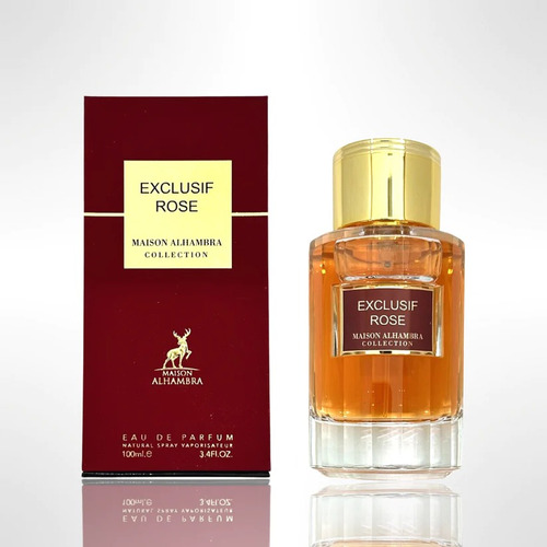 Perfume Arabe Maison Alhambra Exclusif Rose 100 Ml