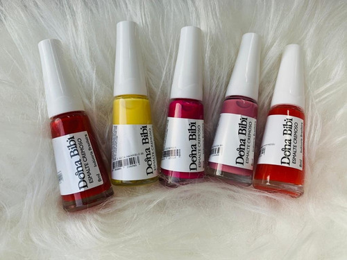 Kit Esmalte Dona Bibi Cores Sortida 12 Unid