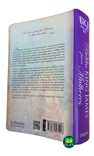 Imagem 2 de 6 de Bíblia De Estudo Da Mulher King James 1611 Capa Luxo