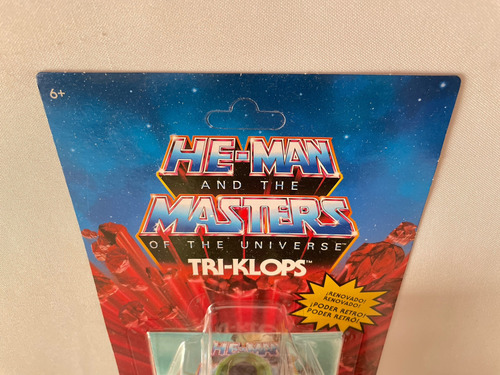 Triklops Motu Origins Mattel 2023 Tri Klops Triclops Unpunch (Usado)