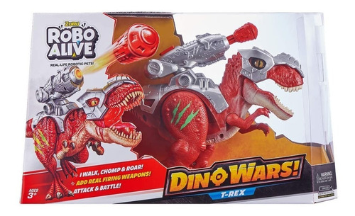 Dinosaurio Robo Alive T-rex Tiranosaurio Sonido+movimiento