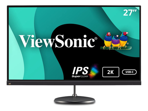 Viewsonic Monitor Ips Entrada Usb Tipo Hdmi Displayport Para