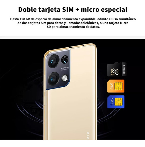 Celular Android Reno8 Pro 3g Negro De 4.66 En