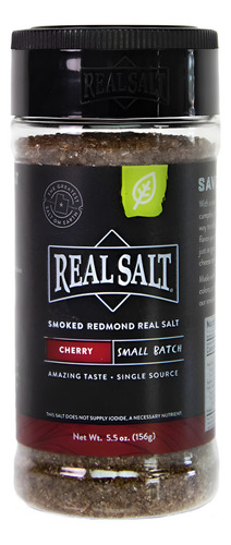Sal Integral Defumado Cherry Real Salt Redmond 156g