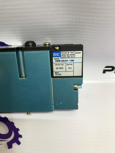 Válvula Neumatica Mac 92b-caf-000-dm-ddap-1dm 2 (Usado)