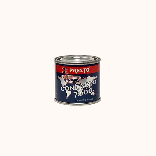 Pegamento De Contacto 7000 Lata Con 125 Ml 0108 Presto