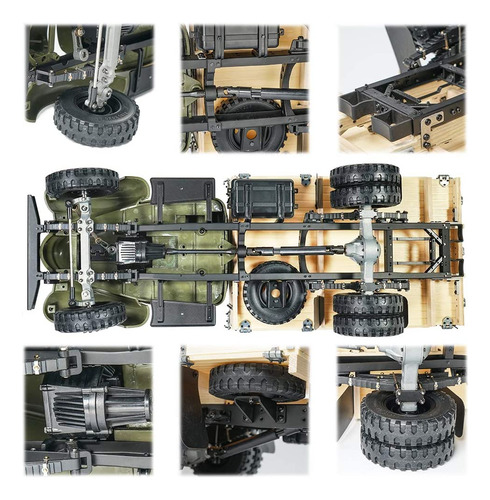 Kingkong Rc Car 1/12 Escala Soviética Zis-150/ca10 4x2 Camió