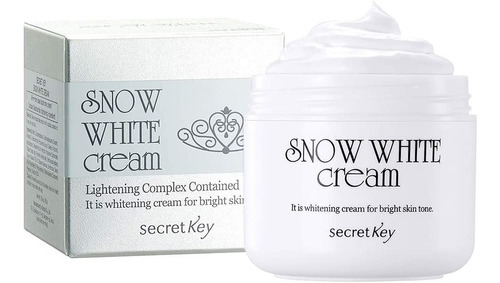 Snow White Crema Blanqueadora Para Rostro Secret Key Coreana