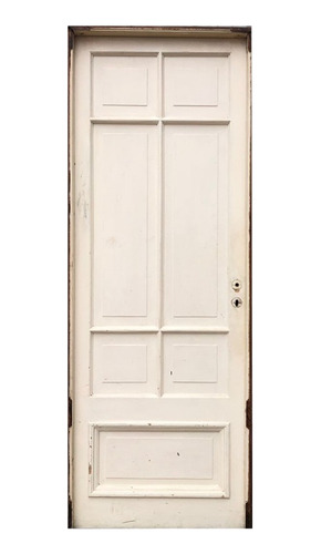 Puerta Tablero Madera Antigua Cedro Cod.11699 Chapasusadas