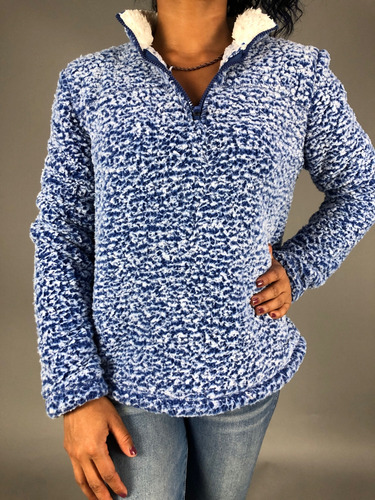Sudadera Simply Basic (talla L) De Color Azul (Usado)