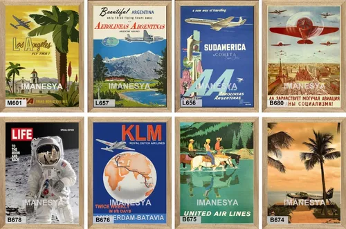 Aviones , Publicidad, Cuadro, Poster, Afiche P632