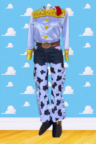 Disfraz Jessie Adulto Vaquerita Toy Story Blanco Mediano