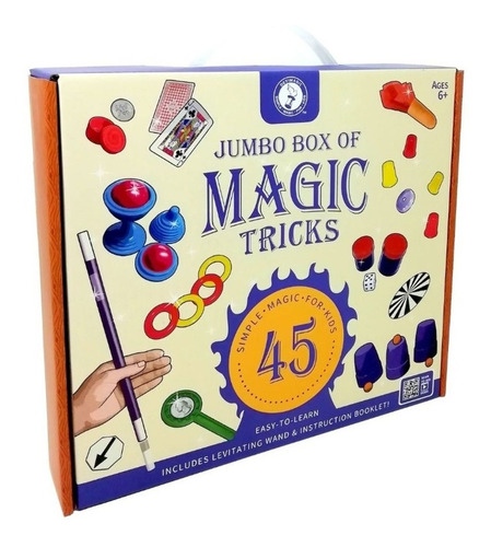 Jumbo Box Of Magic Tricks Gran Caja De Trucos Magicos Set