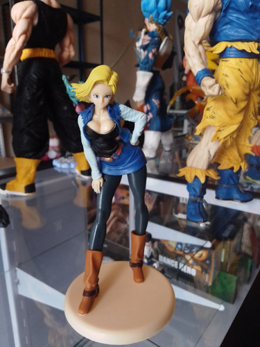 Figura De Androide Número 18 Sexy 19 Cm Con Caja Version I
