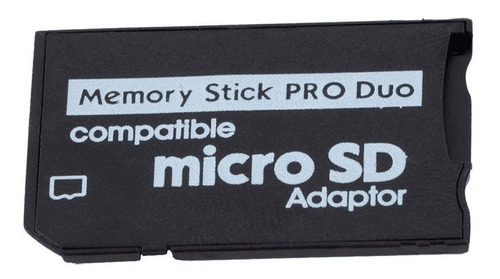 Adaptador Microsd A Memory Stick Produo. Psp - Camaras Sony