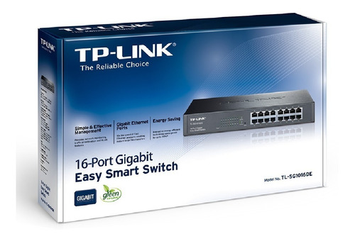 Tp-link Tl-sg1016de - Switch Gigabit Smart 16 Puertos