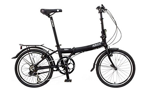 Bicicleta Plegable De Aluminio  Tides De 20  Y 7 Velocidades