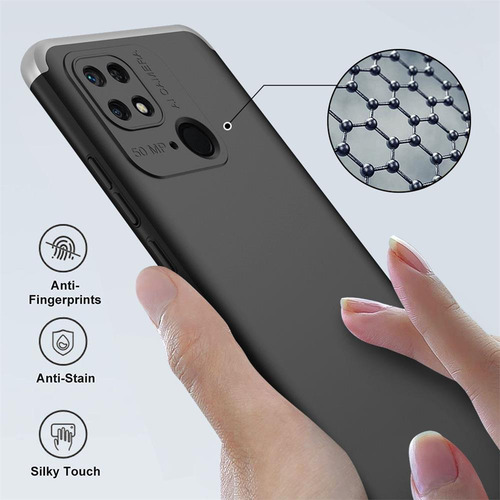 Funda Para Xiaomi Redmi 10c / Poco C40 360 Gkk Mica