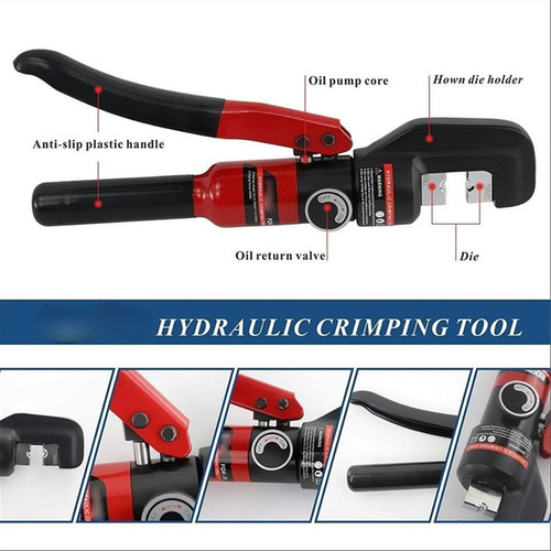 Herramienta Que Prensa Hidráulica Crimper Terminal De Cable