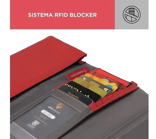 Billetera Para Mujer Roja Lena Totto Regalo Dama
