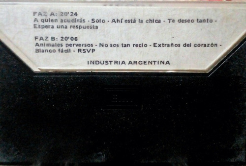 Heart Animales Perversos 1987 Casete Nacional (Usado)