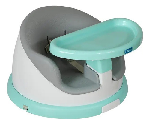 Silla De Comer Portátil  Giratoria I-twist Turquesa