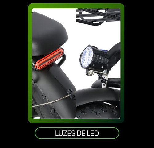 Hammer Bicicleta Eletrica Dobravel E Com Freios A Disco