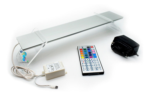 Lamparas Led Rgb, Aérea Base De Aluminio Con Base 110cms