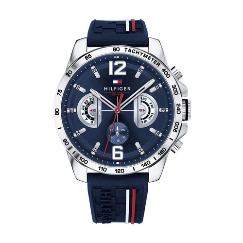 Reloj Tommy Hilfiger De Hombre Deportivo Azul 1791476