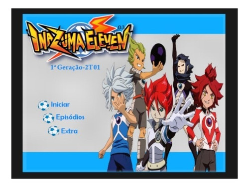 Super Onze 4 Temporadas Dublado Em 6 Dvds Barato Só Hoje