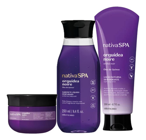 Presente Dia Das Mães Nativa Spa Orquídea Noire Floral Amadeirado