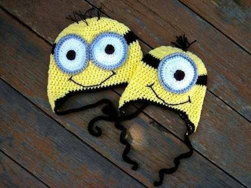 Imagem 3 de 4 de Touca Croche Minion Meu Malvado Favorito - Art Crochê