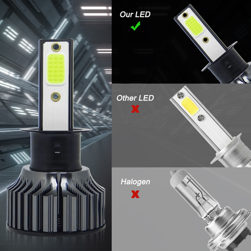 Kits De Led Volkswagen Jetta A3 93-99 H3 Antiniebla Foco Luz