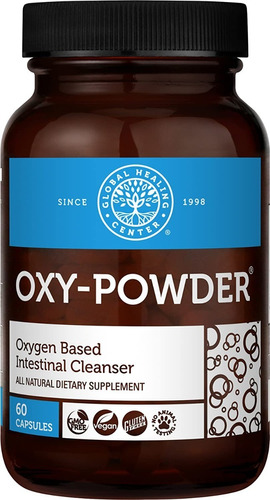 Oxy-powder Limpiador De Colon Global Healing 60 Capsulas