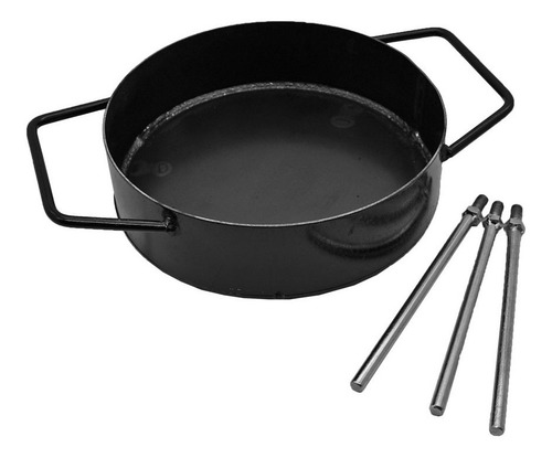 Disco Plano Paellero Disco De Ø25cm Altura 7 Cm Sor