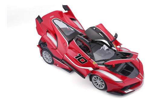 Kit De Modelo Bburago Ferrari Fxx-k Escala 118 Rojo Color