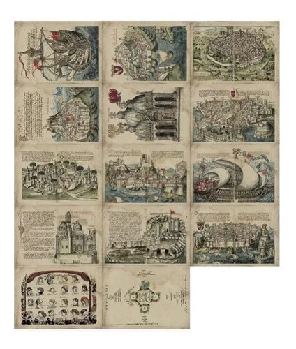Imagen 1 de 2 de Juego De 14 Postales El Reino Misterioso