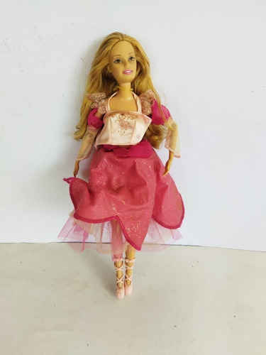 Barbie Princesa Bailarina Carruaje Caballo 2005 (Usado)