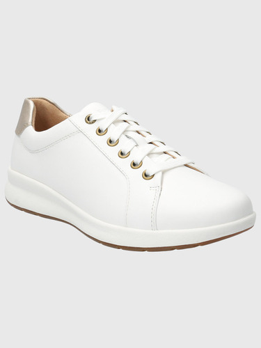 Zapatilla Hush Puppies Mujer Spinal Laceup Blanco