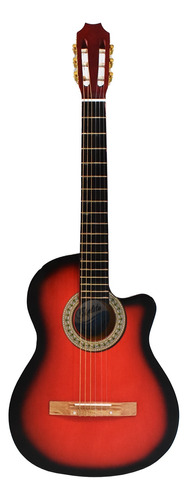 Guitarra Clásica Criolla Cielito 12 Con Corte De Estudio Cuo