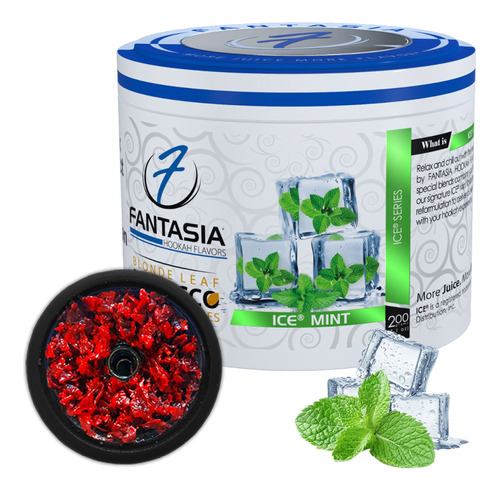 Fantasia Hookah Shishas Ice Mint 200g