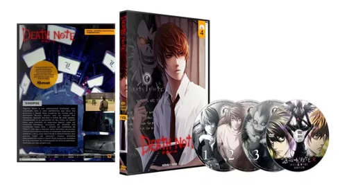 DVD - Death Note - Dublado e Legendado