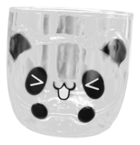 * Taza De Vidrio De Borosilicato De Doble Pared De 280 Ml