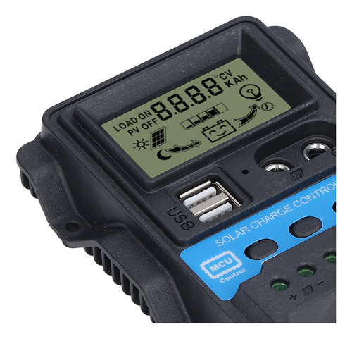Controlador De Carga Solar, Pantalla Lcd, Doble Salida Usb D