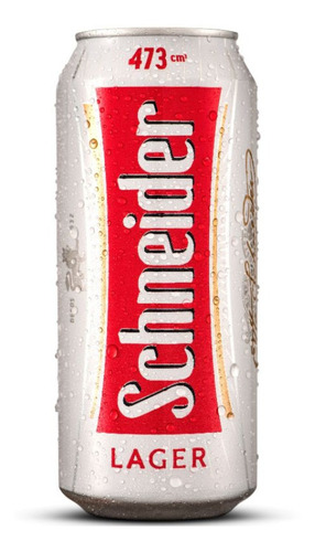 Cerveza Schneider Lager Lata 473cc
