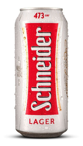 Cerveza Schneider Lager Lata 473cc