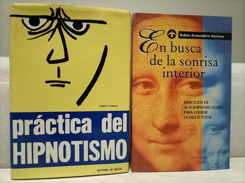 Libro. Dos Ejemplares Sobre Hipnotismo E Hipnosis. (Usado)