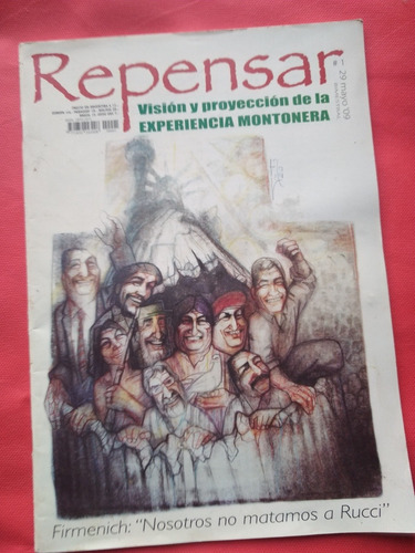 Montoneros Revista Nro 1 Repensar. Envío Gratis.